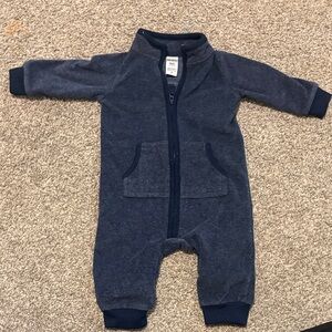 Cozy Blue Kids One Piece